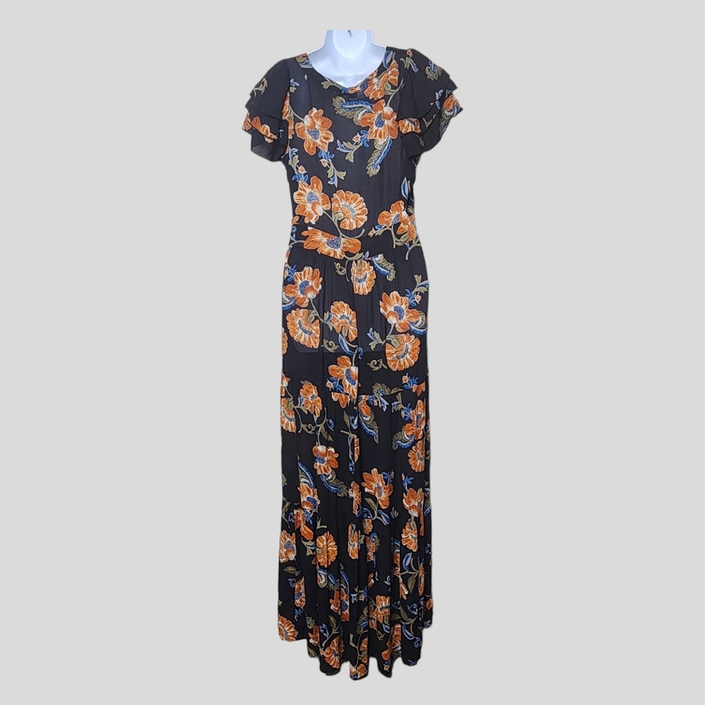 Patrons Of Peace Floral Print Maxi Dress - Picture 3 of 7